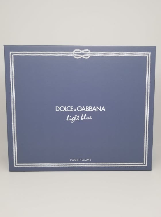 DOLCE & GABBANA LIGHT BLUE MEN SET